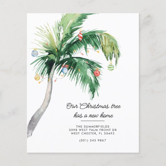 予算引っ越しましたのクリスマスムービングアナウンス (正面)