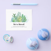 予算引っ越しましたの住所変更の発表 チラシ (シングル)