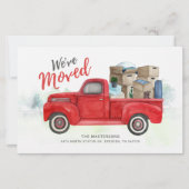 予算引っ越しましたの新しい住所の引越しのお知らせ (正面)