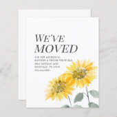 予算引っ越しましたひまわり移動発表 (正面/裏面)