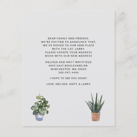 予算引っ越しましたシックな動きの発表 (裏面)