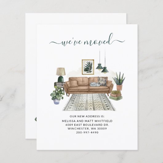 予算引っ越しましたシックな動きの発表 (正面/裏面)