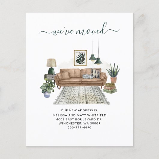 予算引っ越しましたシックな動きの発表 チラシ (正面)