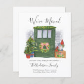 予算引っ越しましたドアクリスマスホリデームービング (正面/裏面)