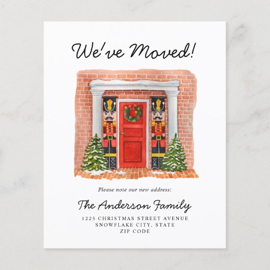 予算引っ越しましたドアナツクラッカーホリデームービング (正面)