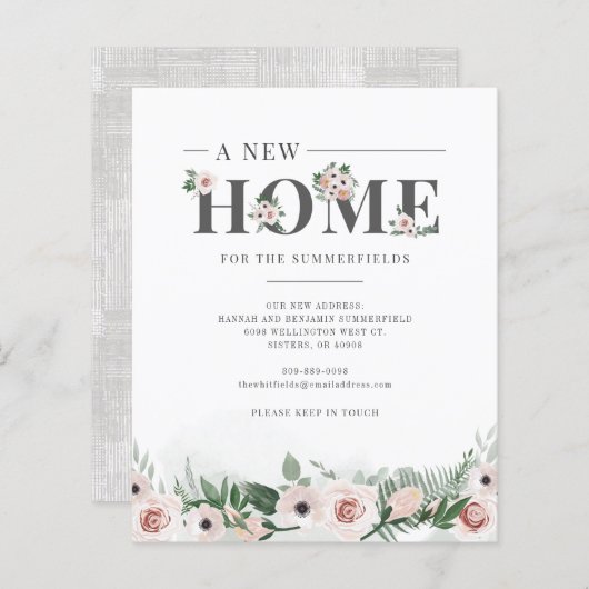 予算引っ越しましたフローラの移動発表 (正面/裏面)