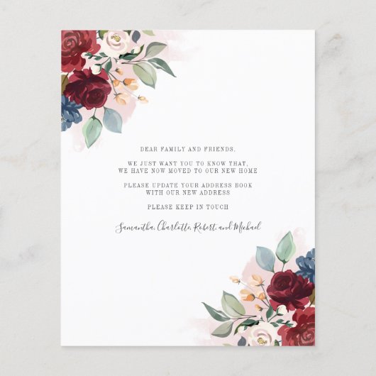 予算引っ越しましたフローラの移動発表 チラシ (裏面)