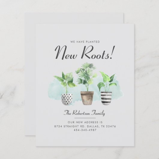 予算引っ越しましたルーツボホ引越し発表 (正面/裏面)