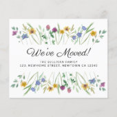 予算引っ越しましたワイルドフラワーの動きのお知らせ (正面)