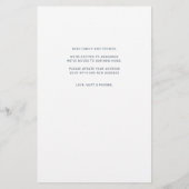 予算引っ越しました写真の移動アナウンスカード (裏面)