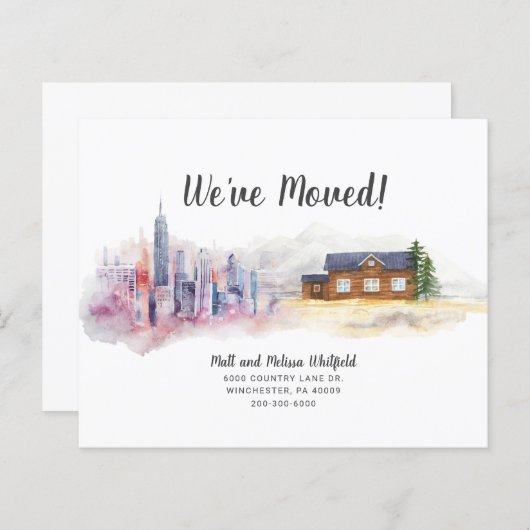 予算引っ越しました国の移動発表 (正面/裏面)