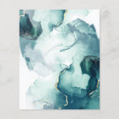 予算引っ越しました抽象芸術の移動発表 (裏面)