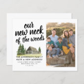 予算引っ越しました新しいネックウッズ写真の移動 (正面/裏面)