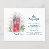 予算引っ越しました新しい住所レッドウォーターカラードア (正面)