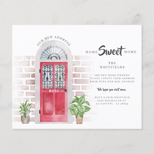 予算引っ越しました水の色の移動のお知らせ (正面)