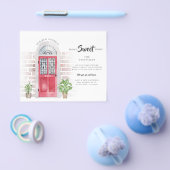 予算引っ越しました水の色の移動のお知らせ チラシ (シングル)