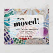 予算引っ越しました移動案内カード (正面)