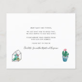 予算引越し住所アナウンスBoho Chic (裏面)