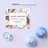 予算引越アナウンスボホーマウヴフローラ チラシ (シングル)