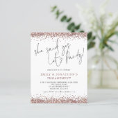 予算彼女が言ったYesバラ金ゴールドグリッター婚約 (スタンド正面)