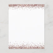 予算彼女が言ったYesバラ金ゴールドグリッター婚約 (裏面)