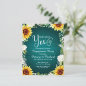 予算彼女が述べたYes婚約パーティ招待状 (スタンド正面)