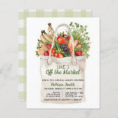 予算彼女は市場のブライダルシャワーから (正面/裏面)