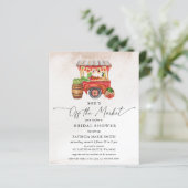 予算彼女は市場ブライダルシャワー招待状 (スタンド正面)