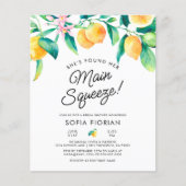 予算彼女は彼女のメイン絞りブライダルシャワーを見つけた (正面)