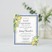 予算彼女は彼女のメイン絞りレモン招待状を見つけた (スタンド正面)