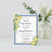 予算彼女は彼女のメイン絞りレモン招待状を見つけた (スタンド正面)