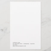 予算従業員ホリデーパーティーのミニマリスト大 (裏面)