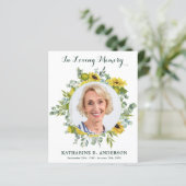 予算悔やみや弔慰ひまわり写真葬式 (スタンド正面)