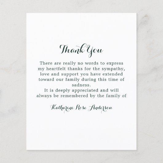 予算悔やみや弔慰ひまわり写真葬式 (裏面)