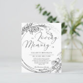 予算悔やみや弔慰サンキューカード。ペーパーシート (スタンド正面)