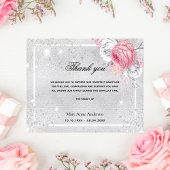 予算悔やみや弔慰シルバーピンク感謝していクユー