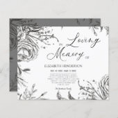 予算悔やみや弔慰メモリ/ありがとう。 (正面/裏面)