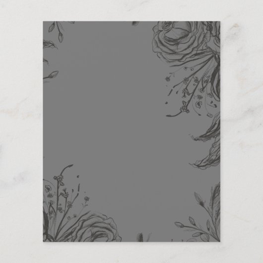 予算悔やみや弔慰メモリ/ありがとう。 (裏面)