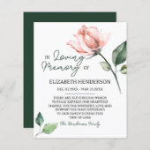 予算悔やみや弔慰メモリ/ありがとう。 (正面/裏面)