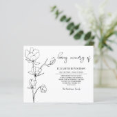 予算悔やみや弔慰メモリ/ありがとう。 (スタンド正面)