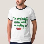 予算意識 Tシャツ (正面)