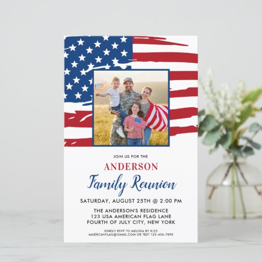 予算愛国家族懇親会USAフラグ写真Inv (スタンド正面)