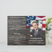 予算愛国的退役軍人メモリアルサービスプログラム (スタンド正面)