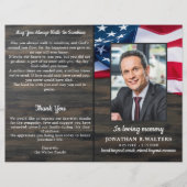 予算愛国的退役軍人メモリアルサービスプログラム (正面)