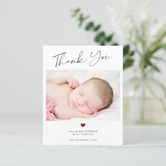 予算感謝していのベビー写真の誕生発表 (スタンド正面)