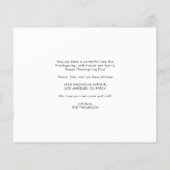 予算感謝祭カボチャの動く発表 (裏面)