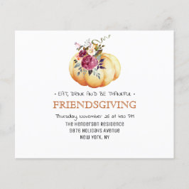 予算感謝素朴招待状はがき チラシ