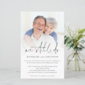 予算我々はまだ写真の誓い更新招待状 (スタンド正面)