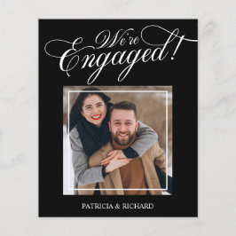 予算我々は写真婚約した婚約発表