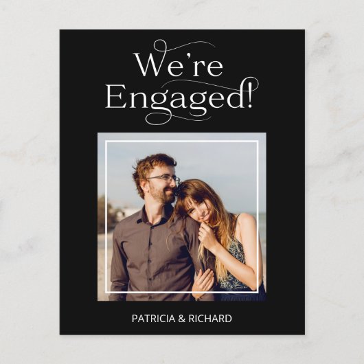 予算我々は婚約婚約した発表 (正面)